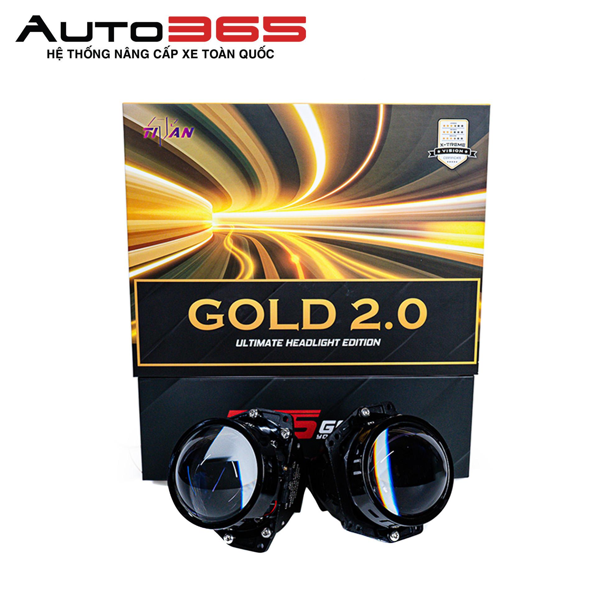 BI LED TITAN GOLD 2.0